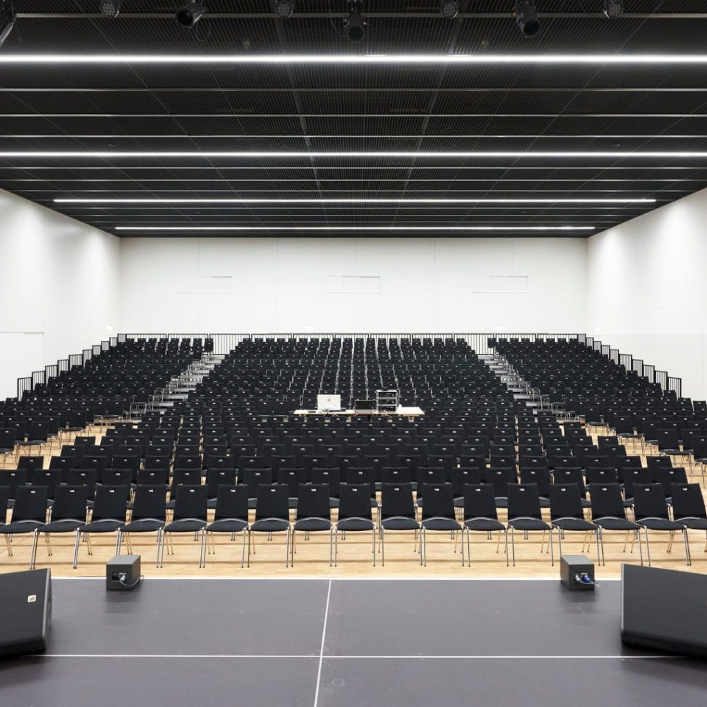 Event location Veranstaltung Halle Akustik acoustics